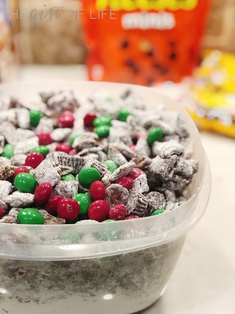 holiday puppy chow